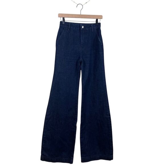 GRLFRND Camille NWT wide leg Flared Jeans in Beverly Hills size 24 - Picture 7 of 13